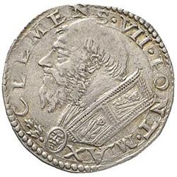 Roma  Clemente VII (1523-1534) Doppio carlino