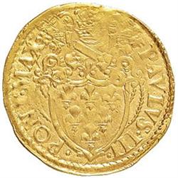 Roma  Paolo III (1534-1549) Scudo d'oro