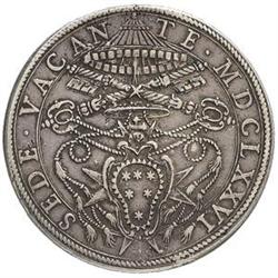 Roma  Sede Vacante 1676. Scudo