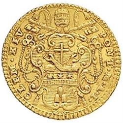 Roma  Clemente XIV (1769-1774) Mezzo zecchino 1769 A.I