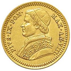 Roma  Pio IX (1846-1870). 2,5 scudi 1854 A.VIII