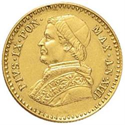 Roma  Pio IX (1846-1870). 2,5 scudi 1858