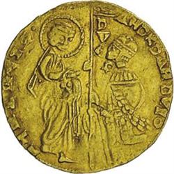 Venezia   Contraffazione del ducato a nome di Andrea Dandolo (1343-1354)