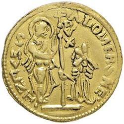 Venezia   Contraffazione dello zecchino di Alvise Mocenigo (?)