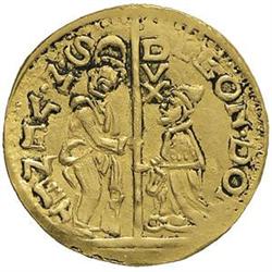 Venezia  Leonardo Donv (1606-1612) Mezzo zecchino