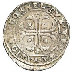 Venezia  Giovanni Corner (1625-1629) Mezzo scudo della croce