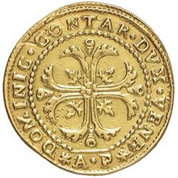 Venezia  Domenico Contarini (1659-1674) Quarto di scudo della croce in oro