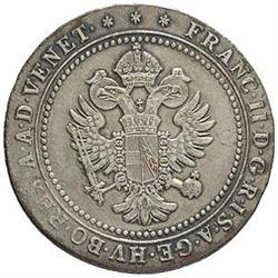 Venezia  Francesco II d'Asburgo-Lorena (1798-1805). 1 Lira e mezza 1802 A