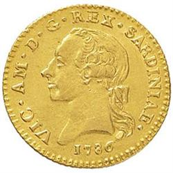 Vittorio Amedeo III (1773-1796) Doppia 1786
