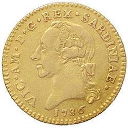 Vittorio Amedeo III (1773-1796) Doppia 1786
