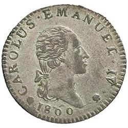 Carlo Emanuele IV (1796-1800) 7.6 soldi 1800