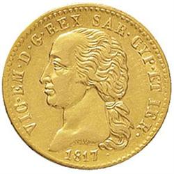 Vittorio Emanuele I (1814-1821). 20 lire 1817