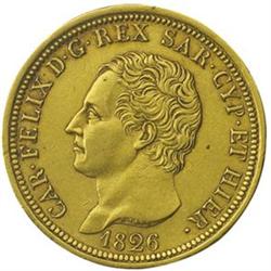 Carlo Felice (1821-1831) 80 lire 1826 T