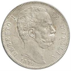 Umberto I (1878-1900). 5 lire 1879