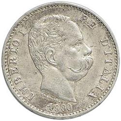 Umberto I (1878-1900). Lira 1900