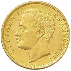 Vittorio Emanuele III (1900-1943). 20 lire 1905