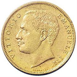 Vittorio Emanuele III (1900-1943). 20 lire 1905