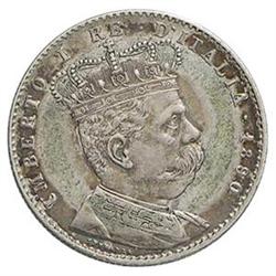 Umberto I (1890-1896). 2 lire 1890
