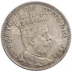 Umberto I (1890-1896). Lira 1896