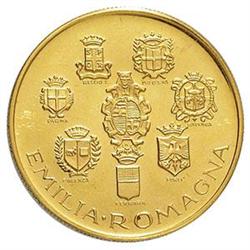 Regione Emilia Romagna Gettone-medaglia 1970 per l'istituzione delle Regioni