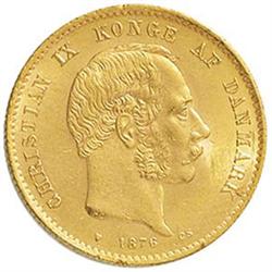 Danimarca  Cristiano IX (1863-1906) 20 corone 1876