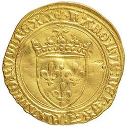 Francia  Carlo VIII (1483-1498). Scudo d'oro del sole