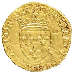 Francia  Francesco I (1515-1547) scudo d'oro del sole