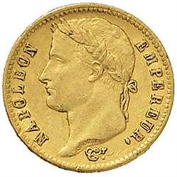 Francia  Napoleone (1804-1814) 20 franchi 1814 A