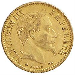 Francia  Napoleone III (1852-1870). 10 franchi 1865 A