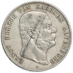 Germania - Sachsen-Altenburg  Ernst (1853-1908) 5 marchi 1901