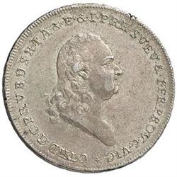 Germania-Baviera  Karl Theodor (1777-1799) Tallero del vicariato 1792