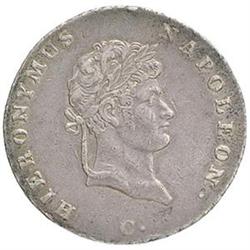 Germania-Westphalia  Geronimo Napoleone (1807-1810). 2/3 di tallero 1813