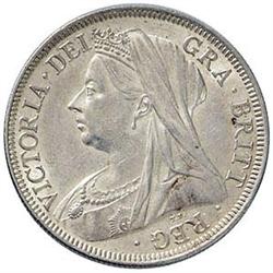 Inghilterra  Vittoria (1837-1901). Mezza corona 1900