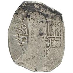 Messico  Carlo II (1665-1700) 8 reales 1669 G.