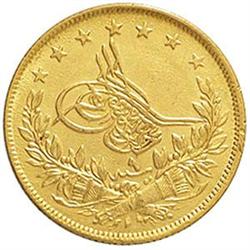 Turchia  Abdul Mejid (1839-1861) 25 piastre 1277 (1860)