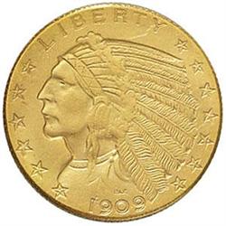 USA   5 dollari 1909 D