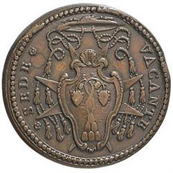 Sede Vacante 1721 Medaglia del Governatore del Conclave Mons.Bartolomeo Ruspoli