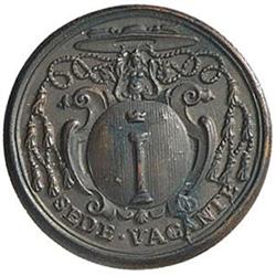 Sede Vacante 1740 Medaglia del Prefetto dei Sacri Palazzi Apostolici e Governatore del Conclave Mons