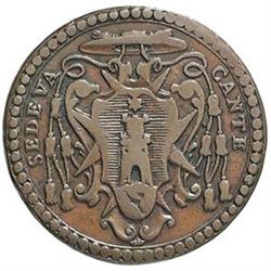 Sede Vacante 1774 Medaglia del Governatore di Roma e Vice Camerlengo Mons. Giovanni Potenziani