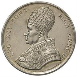 Leone XII (1823-1829). Medaglia annuale A. II.