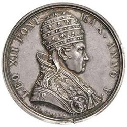 Leone XII (1823-1829). Medaglia annuale A.V