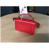 Image 2 : MARC JACOBS RED HAND BAG WITH REMOVEABLE STRAP