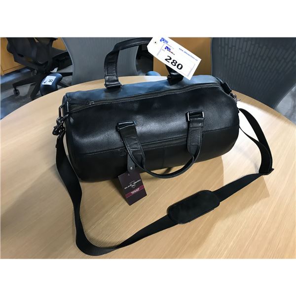 BLACK BROWN 1826 BLACK DUFFLE BAG