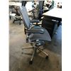 Image 2 : HERMAN MILLER AERON GRAPHITE FULLY ADJUSTABLE SIZE B TASK CHAIR  RETAIL PRICE $2,451.63 CAN.