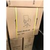 Image 2 : BLACK MESH BACK LOOP ARM TILTER CHAIR IN BOX