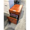 Image 2 : CHERRY 2 DRAWER PEDESTAL