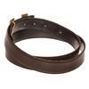 Image 4 : Hermes Black Leather Constance Belt