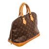 Image 2 : Louis Vuitton Brown Alma MM Satchel Bag