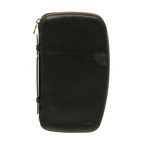 Louis Vuitton Black Atoll Organizer Wallet