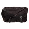 Image 1 : Prada Black Leather Vela Messenger Bag